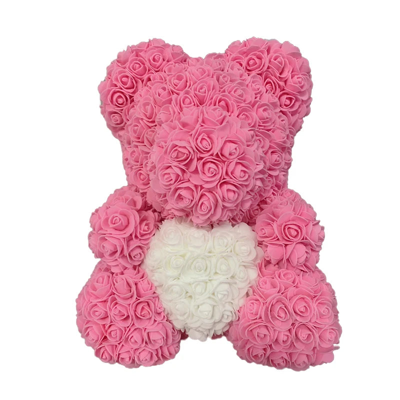 Rose Bear Heart
